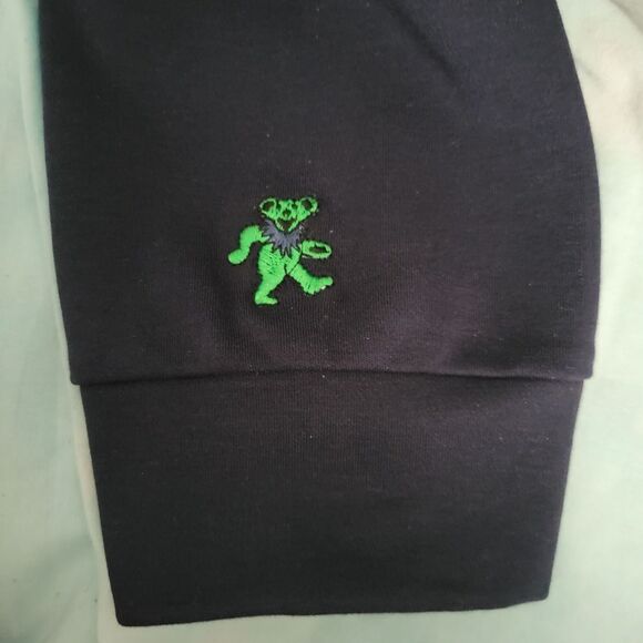 Grateful Dead Long Sleeve Shirt With Green Dancing Bear Size XL - Picture 8 of 8